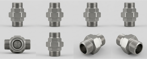 Stainless Steel Forged Fittings supplied by Metal-Link Steel and Alloys